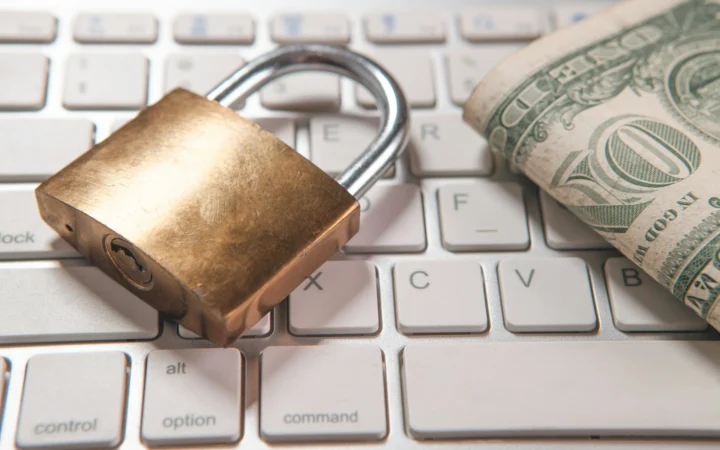 Padlock on a laptop keyboard symbolising Supabase MCP server security for AI agents