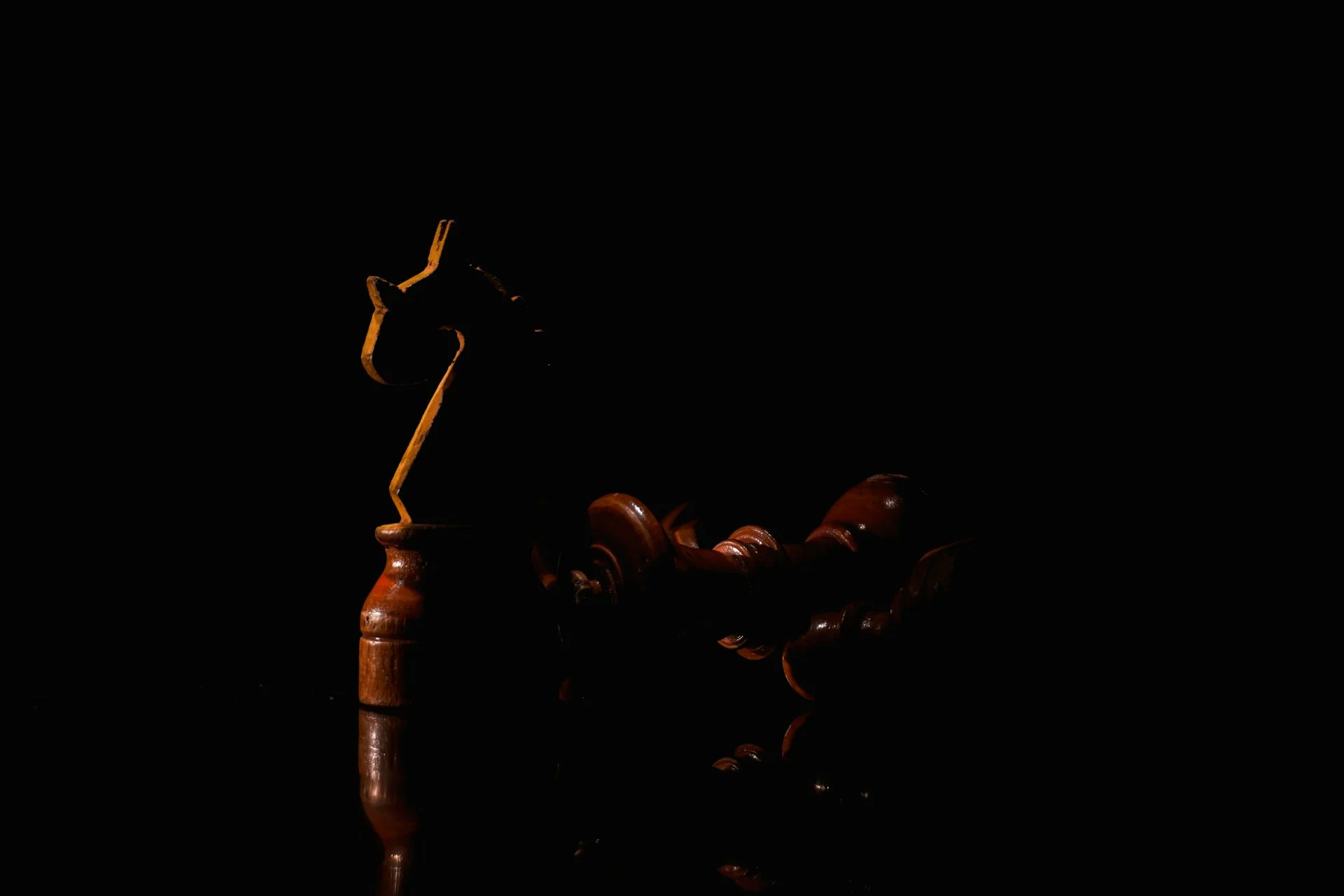 Judge's gavel in dramatic light, representing the World Liberty lawsuit against Trump