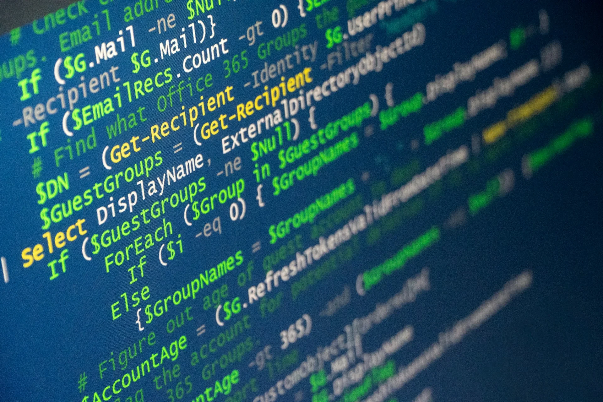 Glowing code on a dark editor screen, representing the Zed 1.26.1 preview